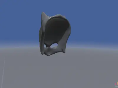Batman Mask V4 3D model