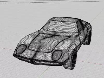 Pontiac Banshee 3D model