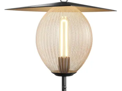 Satellite outdoor floor lamp by Gubi 3D model