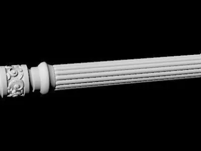 baluster 3D model purchase