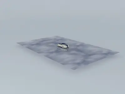 Car prototype 3D model