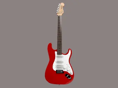 fender stratocaster 3D model