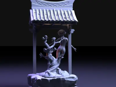 Maiko - Geisha 3D print model
