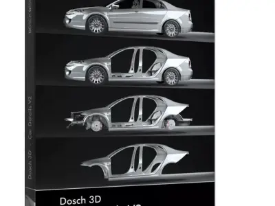 Dosch 3D - Car Details V2 3D model