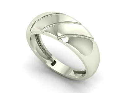 Band Ring 3D print model