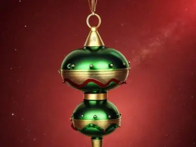 Christmas Bauble for your Christmas tree Free 3D print model