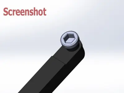 Sunroof Sliding Part for BMV 10007576B 3D print model