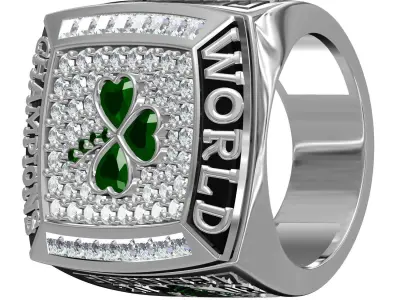 Banner17 NBA Championship Ring 3D print model