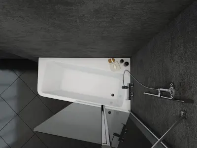 Bath Ravak 10 3D model