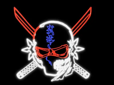 Neon Sign Pack 3D model