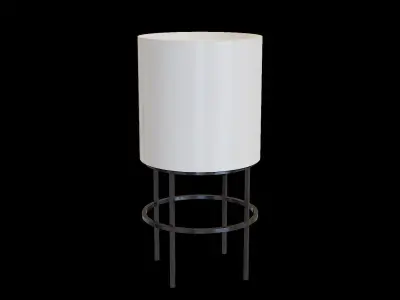Plant Vase 01 Low-poly 3D model