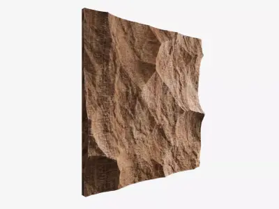 404-RockPanel sandstone wall texture 3D model