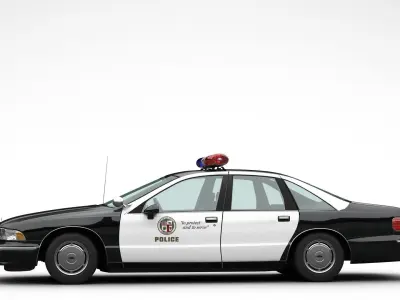 Chevrolet Caprice Classic Police 1994  3D model