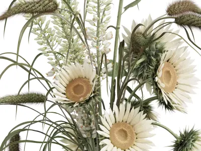 Flower In Vase 119 3D model