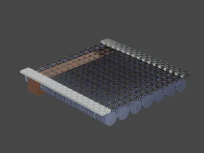 Sci-Fi Runner Catwalk Free 3D model