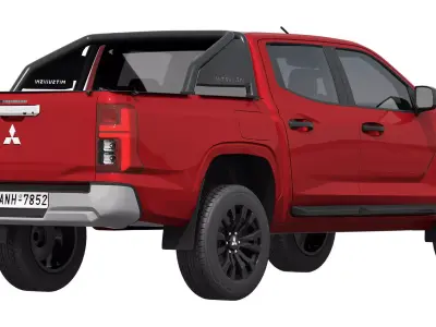 Mitsubishi L200 Triton GLX-R 2025 3D model