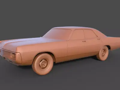 Dodge Polara 3D print model