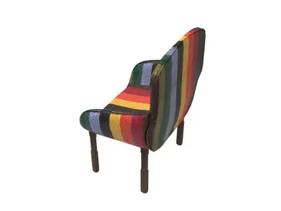 Chair model Penson room decor  3D model