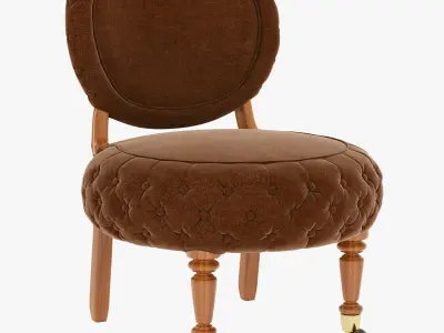 Barrio Puff Chair 3D model