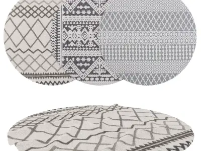Rugs No 393 Low-poly 3D model