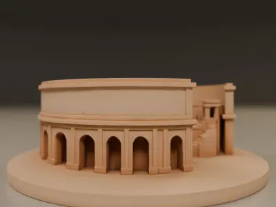 Coliseum 3D print model