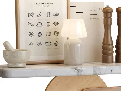 Kitchen decor 03 3D model