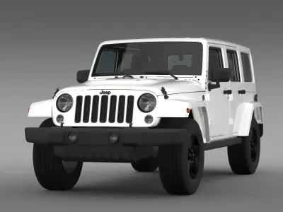 Jeep Wrangler Unlimited X 2015 3D model