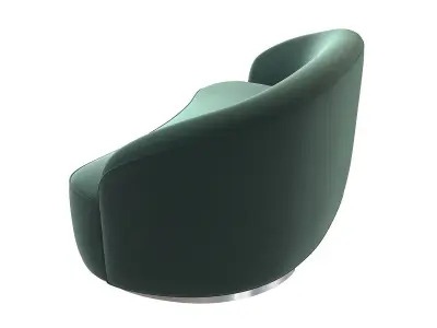   New Moon Sofa Vladimir Kagan curved sofa 3D model