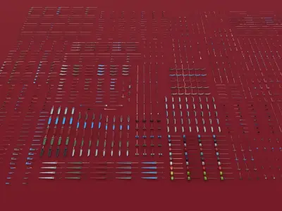 Stylized Fantasy Equipments Pack Low-poly 3D model