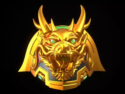 Dragon Shoulder Files 3D model