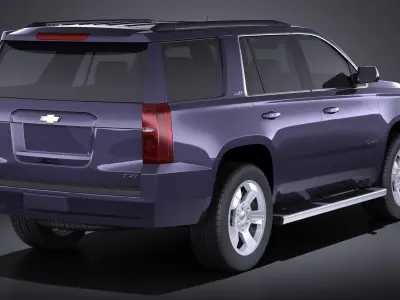 Chevrolet Tahoe Z71 2017 VRAY 3D model