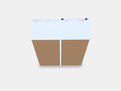 PAX - HASVIK Wardrobe combination 3 3D model