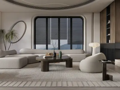 Living room 43 3D model