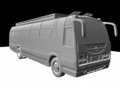BUS vehicle 3D model