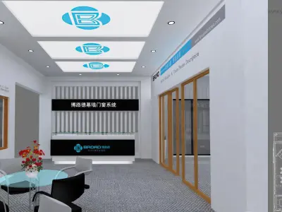 Exhibition - Area -22X10-3DMAX2009-01 3D model