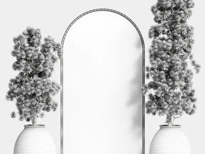 Flowers Set 04 3D model