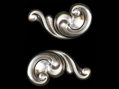 Classic carved 109 3D model
