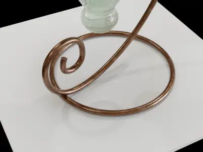 Candle Stick Stylized 3D model