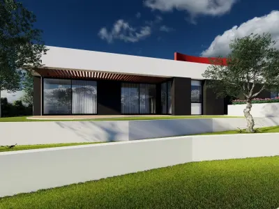 Amazing single House 3D model