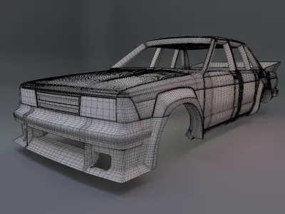 Nissan Bluebird Bathrust 3D printable Model 3D print model