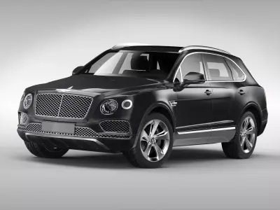 Bentley Bentayga 2017 3D model