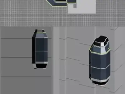 panoramic lift asansor 3D model