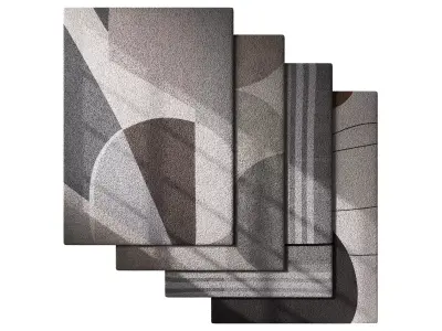 Rug Set 11 3D model