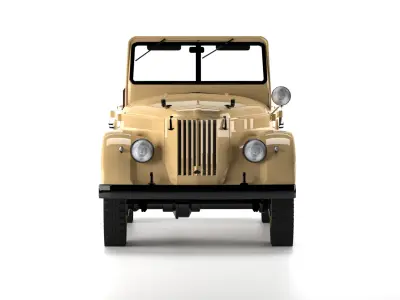 Gaz-69A 3D model