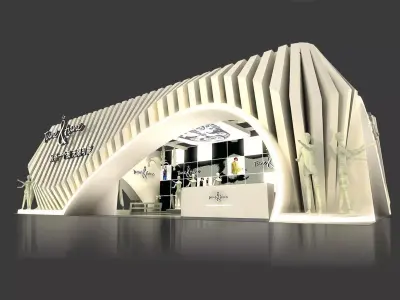 Exhibition - Area - 15X9-3DMAX2009-01 3D model