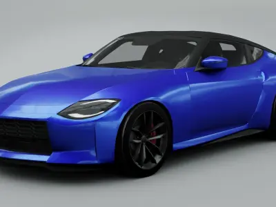 Nissan Z Fairlady 400Z 2021  3D model