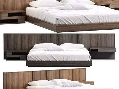Samba Bed Invisible Collection 3D model