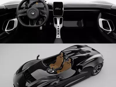 McLaren Elva 3D model