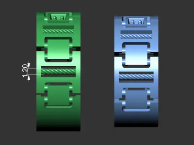 marriage jeweler ring Free 3D print model