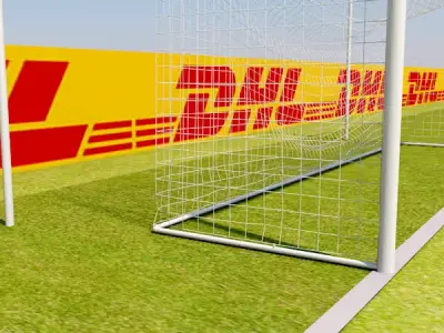 Soccer Goal 3D model 3D model
